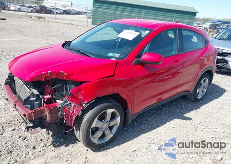 2018 Honda Hr-V Lx из США, поврежденный, VIN 3CZRU6H30JM731212